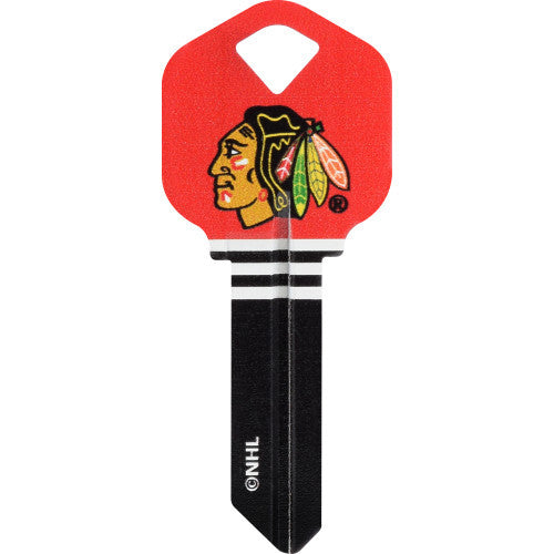 NHL Chicago Blackhawks Key Blank