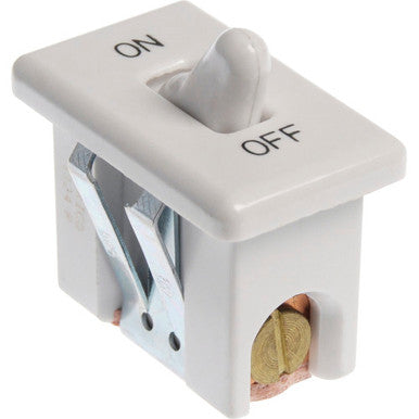 White Range Switch (20 Amp-125 Volt x 10 Amp-250 Volt)