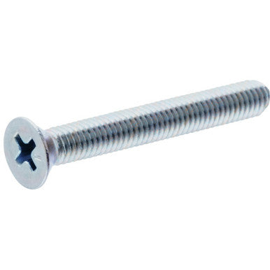 Zinc Flat Head Phillips Metric Machine Screw