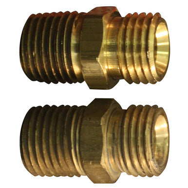 M Hex 1/4 NPT X 1/4 NPT 2 Pack