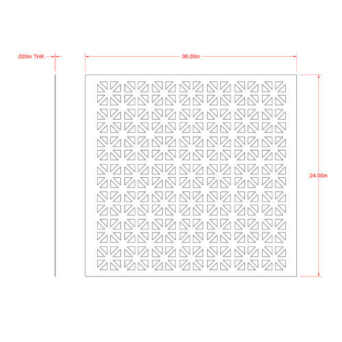 SteelWorks Aluminum Decorative Sheets