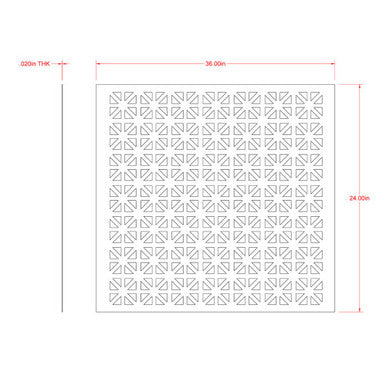 SteelWorks Aluminum Decorative Sheets