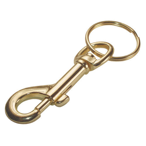 brass brass snap hook with ring hook bolt ring hardware