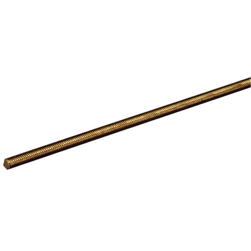 The SteelWorks Brass Oil Finish Threaded Coarse Rods