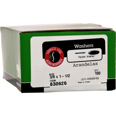 Stainless Steel Fender Washers